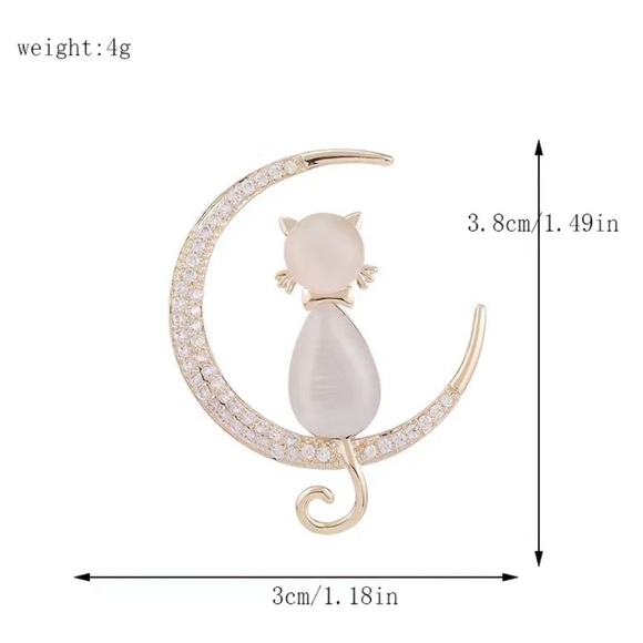 Cat Brooch - Picture 4 of 5